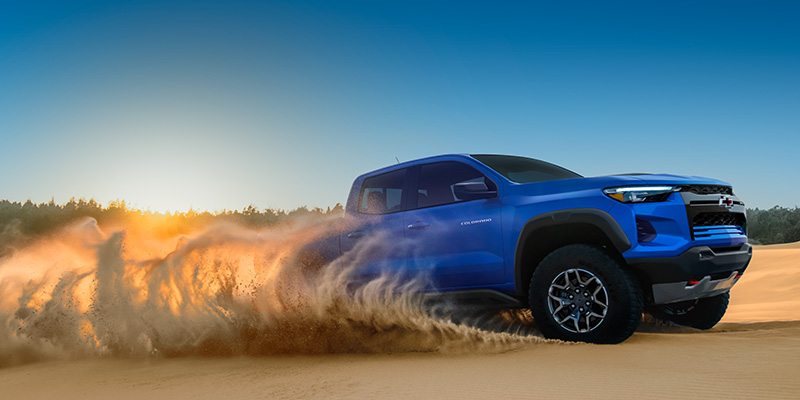 2026 Chevrolet Colorado midsize pickup truck showcasing rugged design and off-road capability.