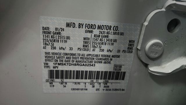 2024 Ford Explorer XLT