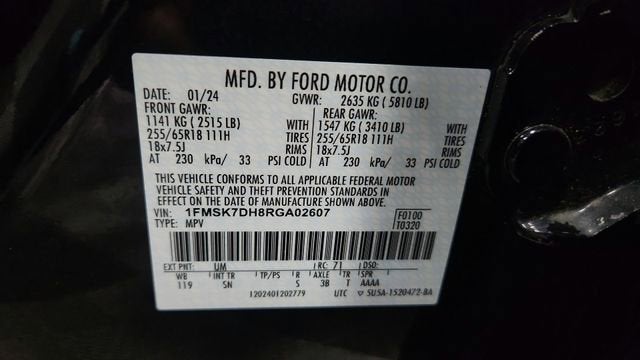 2024 Ford Explorer XLT