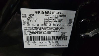 2024 Ford Explorer XLT