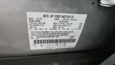 2023 Ford Explorer XLT