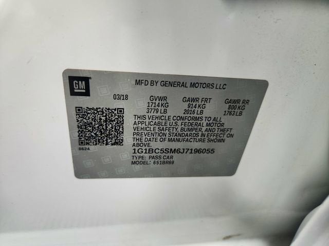 2018 Chevrolet Cruze LS