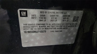 2018 Chevrolet Cruze LT