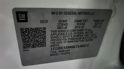 2019 Chevrolet Cruze LT