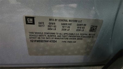 2017 Chevrolet Bolt EV LT