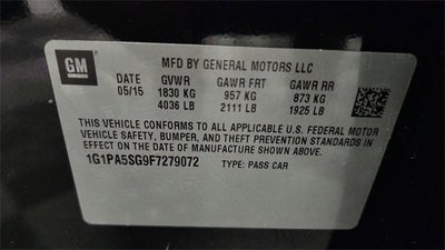 2015 Chevrolet Cruze LS