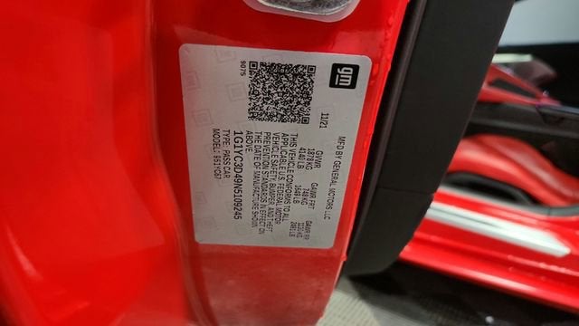 2022 Chevrolet Corvette Stingray 3LT