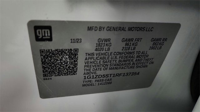 2024 Chevrolet Malibu 1LT