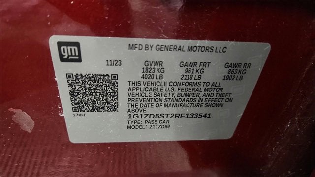 2024 Chevrolet Malibu 1LT