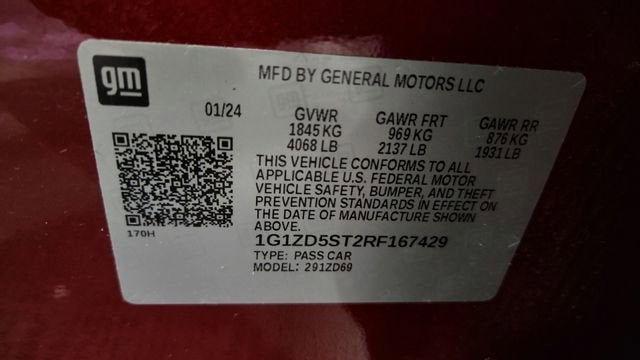 2024 Chevrolet Malibu 1LT