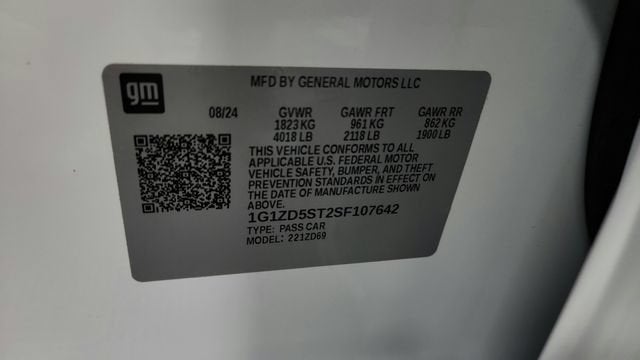 2025 Chevrolet Malibu 1LT