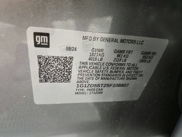 2025 Chevrolet Malibu 1LT