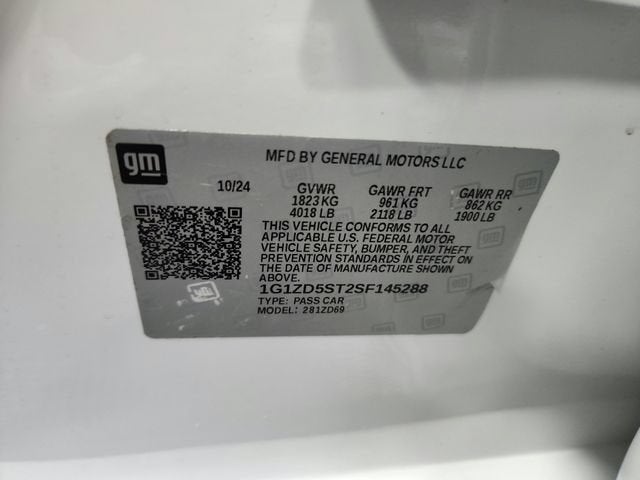 2025 Chevrolet Malibu 1LT