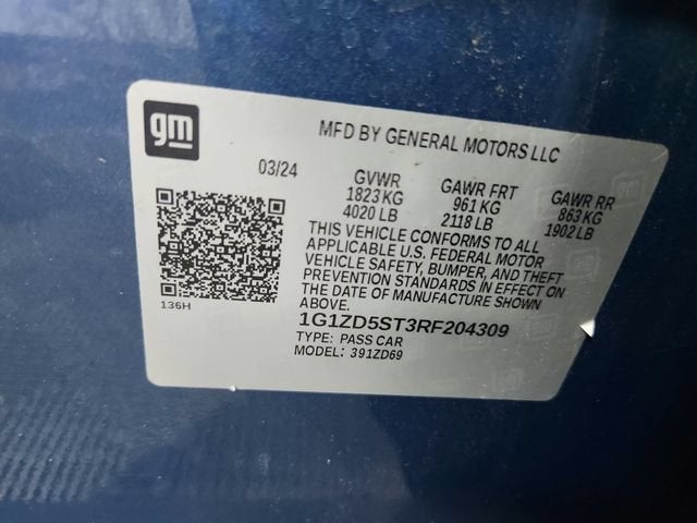 2024 Chevrolet Malibu 1LT
