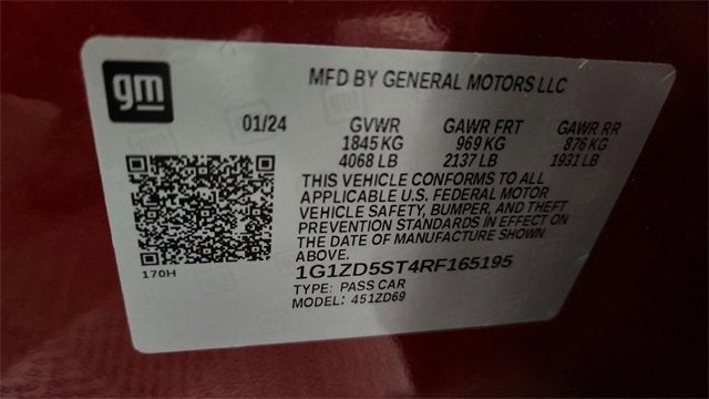 2024 Chevrolet Malibu 1LT