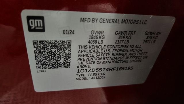 2024 Chevrolet Malibu 1LT