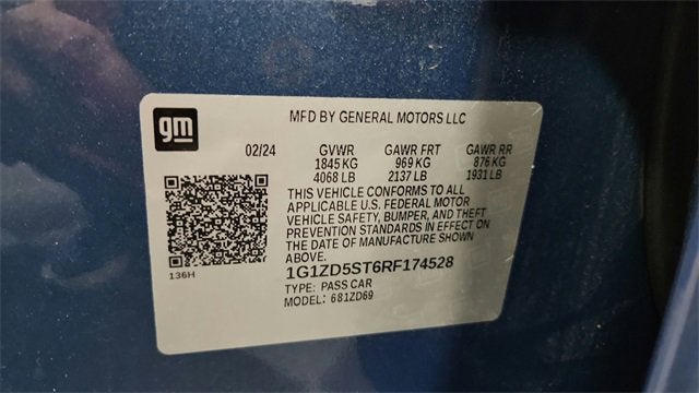 2024 Chevrolet Malibu 1LT