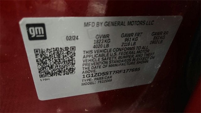 2024 Chevrolet Malibu 1LT