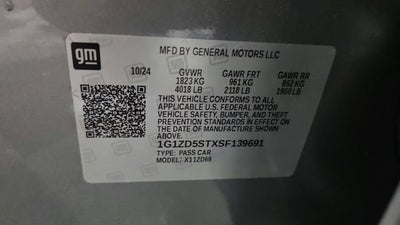 2025 Chevrolet Malibu 1LT