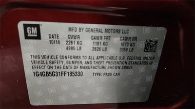 2015 Buick LaCrosse Leather