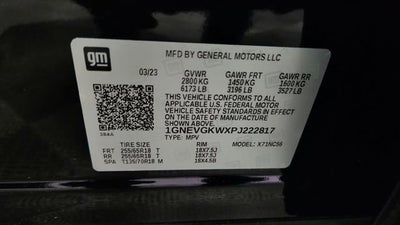 2023 Chevrolet Traverse LT Cloth