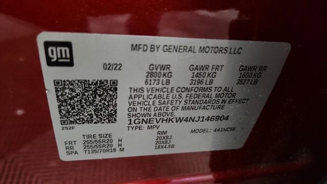 2022 Chevrolet Traverse LT Leather