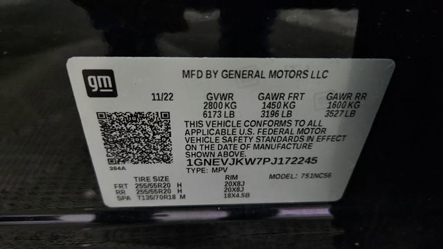 2023 Chevrolet Traverse RS