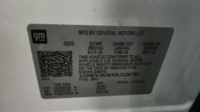 2022 Chevrolet Traverse RS