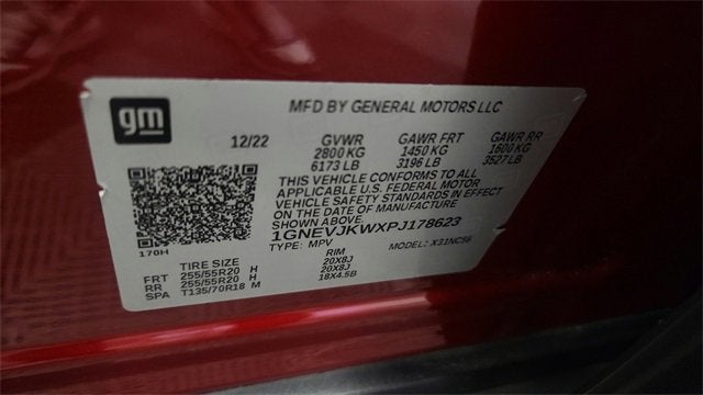 2023 Chevrolet Traverse RS