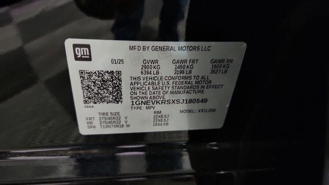 2025 Chevrolet Traverse High Country