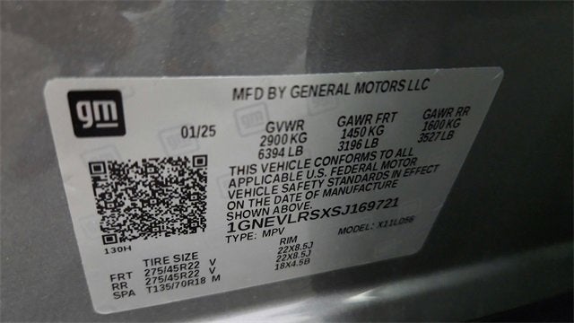 2025 Chevrolet Traverse RS