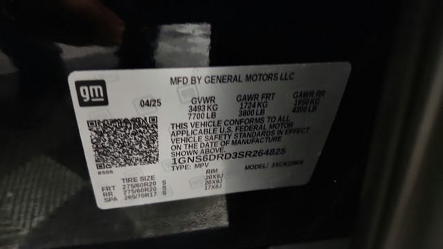 2025 Chevrolet Suburban Z71