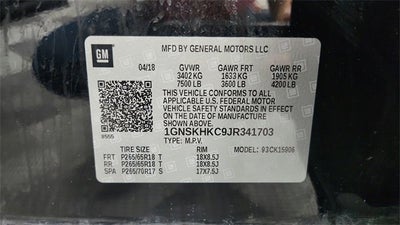 2018 Chevrolet Suburban LT