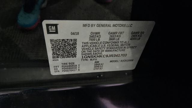 2018 Chevrolet Suburban LT