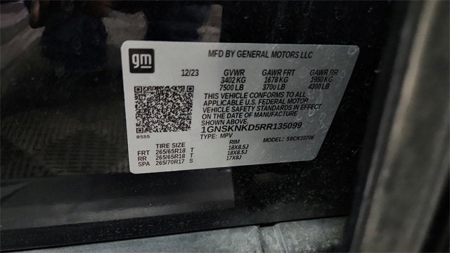 2024 Chevrolet Tahoe LT