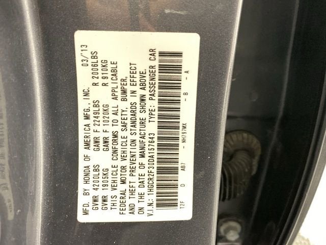 2013 Honda Accord Sdn LX