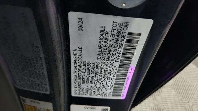 2025 Honda Accord Sedan LX