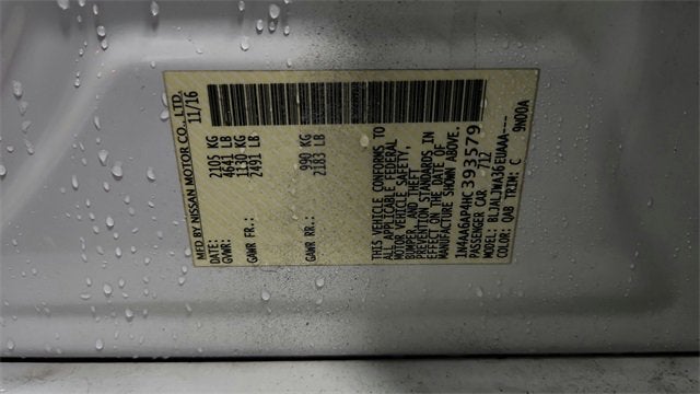 2017 Nissan Maxima SV