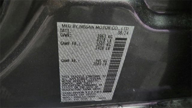 2025 Nissan Altima S