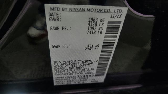 2024 Nissan Altima 2.5 S