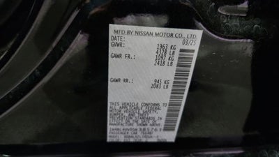 2025 Nissan Altima SV