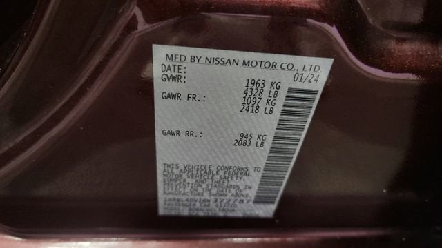 2024 Nissan Altima 2.5 SV