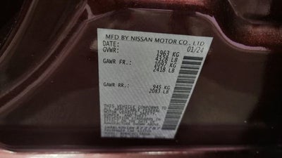 2024 Nissan Altima 2.5 SV