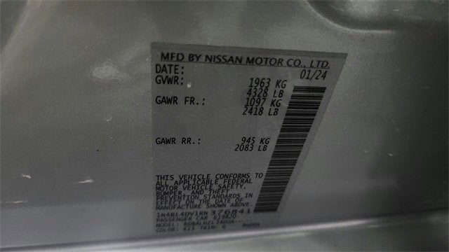 2024 Nissan Altima 2.5 SV