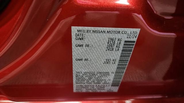 2025 Nissan Altima SV