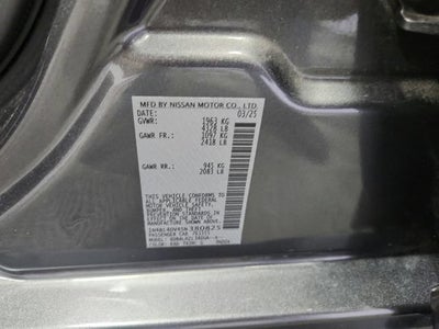 2025 Nissan Altima SV