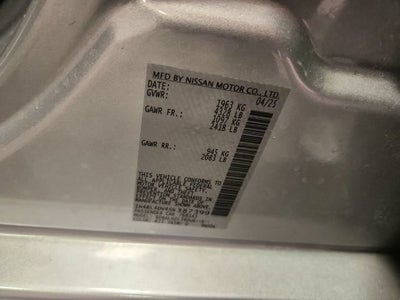 2025 Nissan Altima SV