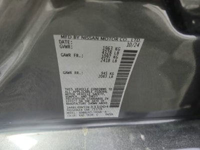 2025 Nissan Altima SV