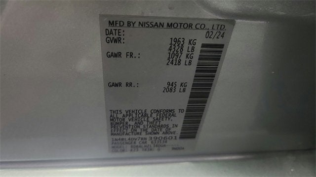 2024 Nissan ALTIMA Base