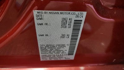 2025 Nissan Altima SV